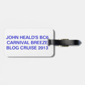 GEPÄCKANHÄNGER BC6 (Rückseite horizontal)