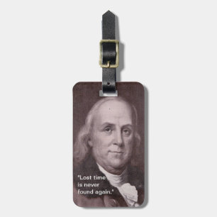 Gepäckanhänger Bens Franklin