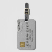 Gepäckanhänger Benutzerdefinierte Visitenkarte (Vorderseite Vertikal)