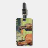 Gepäckanhänger - besonders angefertigt (Vorderseite vertikal)