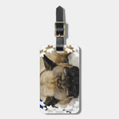 Gepäckanhänger - besonders angefertigt (Vorderseite vertikal)