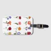 Gepäckanhänger Botanik | Blumen Gepäckanhänger (Vorderseite (Horizontal))