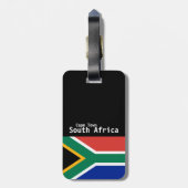 Gepäckanhänger Cape Towns, Südafrika (Rückseite vertikal)