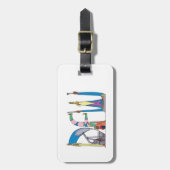 Gepäckanhänger | DALLAS FORT WORTH, TX (DFW) (Vorderseite vertikal)