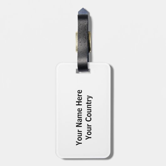 Gepäckanhänger der Abenteuer-| (Rückseite vertikal)