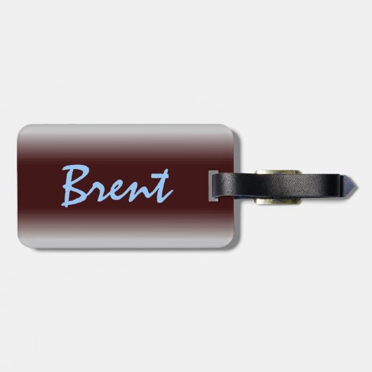 Gepäckanhänger der Fischerei-Polen (Rückseite horizontal)