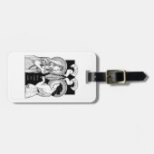 Gepäckanhänger der Heiligen Perpetua und des (Vorderseite horizontal)