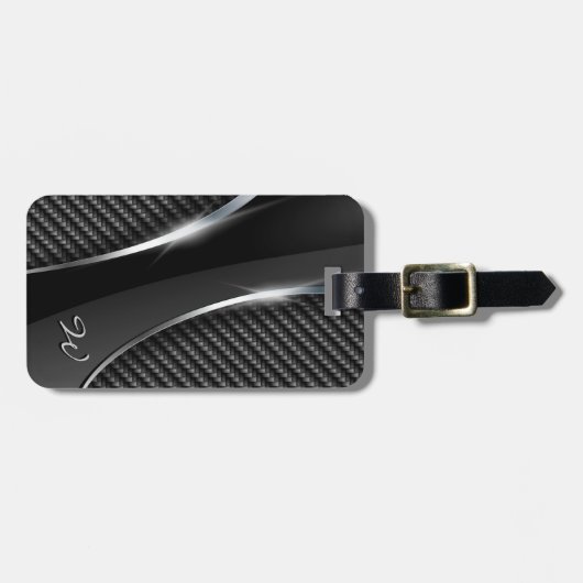 Gepäckanhänger der Kohlenstoff-Faser-3 (Vorderseite horizontal)