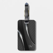 Gepäckanhänger der Kohlenstoff-Faser-3 (Rückseite vertikal)