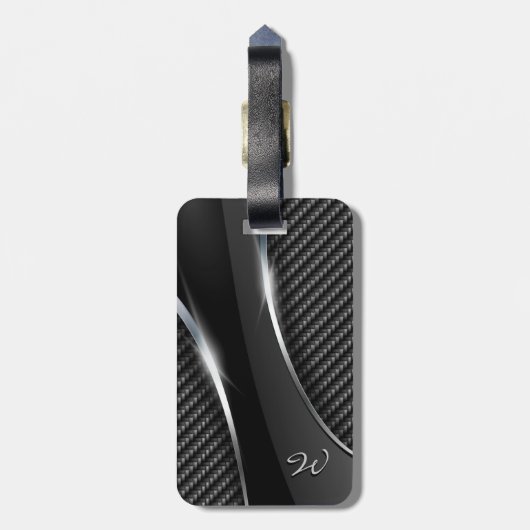 Gepäckanhänger der Kohlenstoff-Faser-3 (Rückseite vertikal)