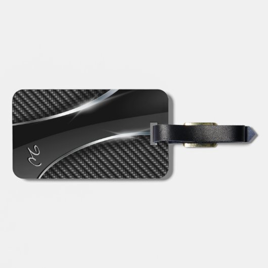 Gepäckanhänger der Kohlenstoff-Faser-3 (Rückseite horizontal)