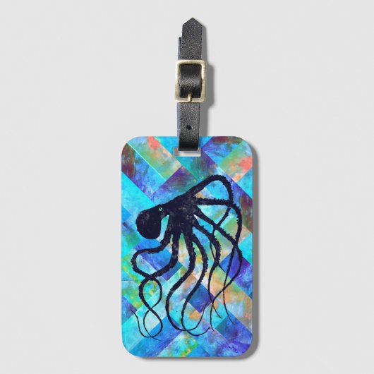 Gepäckanhänger der Kraken-2 mit (Vorderseite Vertikal)