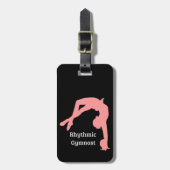 Gepäckanhänger der rhythmischen Gymnastik (Vorderseite vertikal)