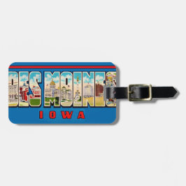 Gepäckanhänger Des Moines Iowa
