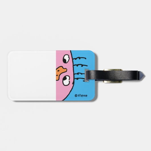 Gepäckanhänger des Typ (Rückseite horizontal)