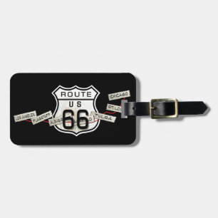 Gepäckanhänger des Weges 66