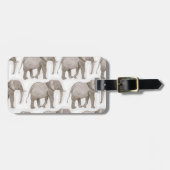 Gepäckanhänger, Elefant Gepäckanhänger (Vorderseite horizontal)