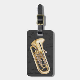 Gepäckanhänger - Euphonium - wählen Sie Farbe