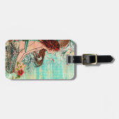 Gepäckanhänger FERTIGEN Meerjungfrau durch den (Vorderseite horizontal)