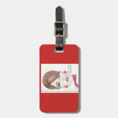 Gepäckanhänger. Flugbegleiter themenorientiert Gepäckanhänger (Vorderseite vertikal)