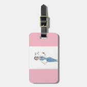 Gepäckanhänger. Flugbegleiter themenorientiert Gepäckanhänger (Vorderseite vertikal)