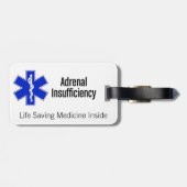 Gepäckanhänger: Fragen Sie mich über Gepäckanhänger (Rückseite horizontal)