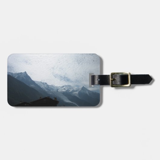 Gepäckanhänger - französische Alpen (Vorderseite horizontal)