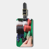 Gepäckanhänger für benutzerdefinierten Poker (Vorderseite vertikal)