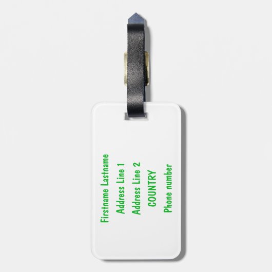 Gepäckanhänger für Big Bro (Rückseite vertikal)