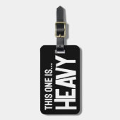 Gepäckanhänger für den Überpacker (Vorderseite vertikal)