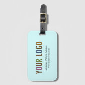 Gepäckanhänger für die Markenbezeichnung "Custom L (Vorderseite Vertikal)