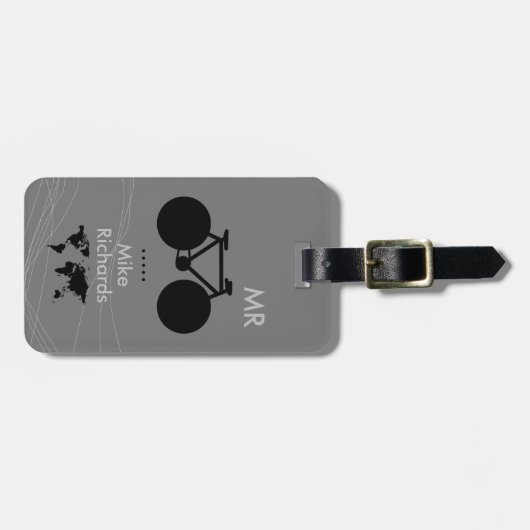 Gepäckanhänger für Fahrräder (Vorderseite horizontal)