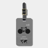 Gepäckanhänger für Fahrräder (Vorderseite vertikal)