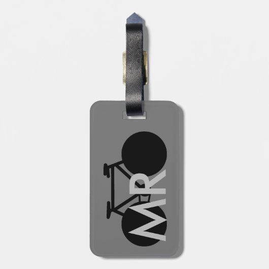 Gepäckanhänger für Fahrräder (Rückseite vertikal)