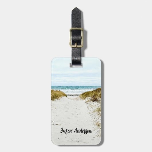 Gepäckanhänger für Fotos (Vorderseite vertikal)