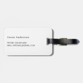 Gepäckanhänger für Fotos (Rückseite horizontal)