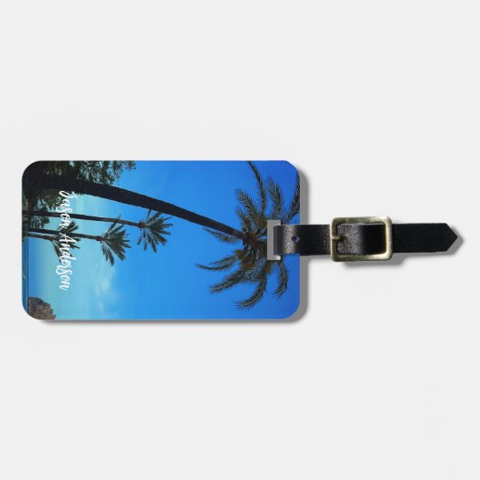 Gepäckanhänger für Fotos (Vorderseite horizontal)