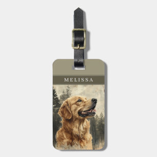 Gepäckanhänger für Golden Retriever Hunde
