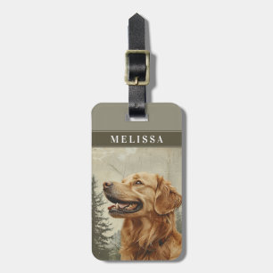 Gepäckanhänger für Golden Retriever Hunde