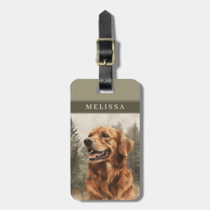 Gepäckanhänger für Golden Retriever Hunde