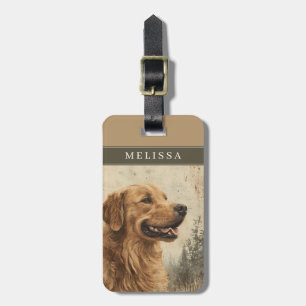 Gepäckanhänger für Golden Retriever Hunde