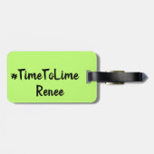 Gepäckanhänger für karibische Karnevalsthemen (Rückseite horizontal)