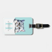 Gepäckanhänger für Katzen (Vorderseite horizontal)