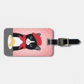 Gepäckanhänger für Katzen (Vorderseite horizontal)