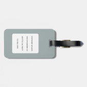 Gepäckanhänger für Katzen (Rückseite horizontal)