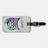 Gepäckanhänger für Katzen (Vorderseite horizontal)