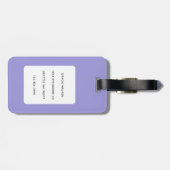 Gepäckanhänger für Katzen (Rückseite horizontal)