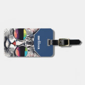 Gepäckanhänger für Katzen (Vorderseite horizontal)