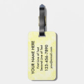 Gepäckanhänger für Lacrosse Tante leicht zu indivi (Rückseite vertikal)