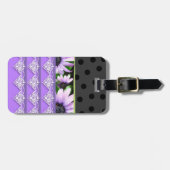 Gepäckanhänger für Lavendel und Spitzen (Vorderseite horizontal)